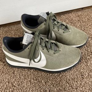 Nike Pre-Love O.X. Olive Green Suede